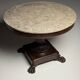 Table basse en acajou du XIXe siècle