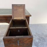 Empire style desk in solid mahogany, 19th century