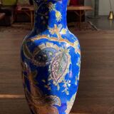 Vintage Chinese Blue Porcelain Vase