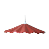 Terracotta ceramic pendant lamp