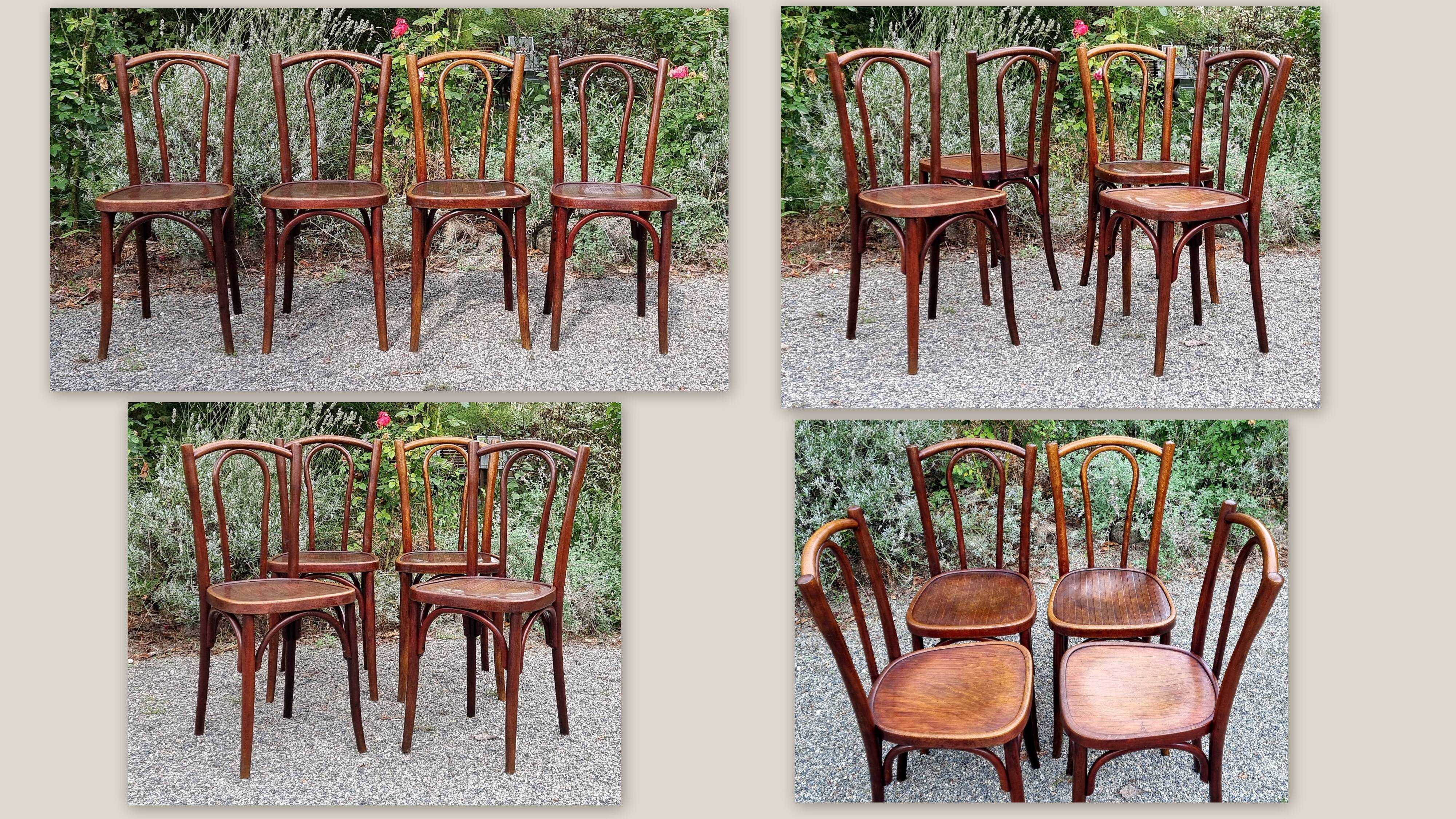 4 chairs bistro japy brothers 30s