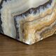 LAMP 1970 ON ONYX FOOT DESIGN FRENCH WORK MARMARA