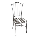 6 handcrafted wrought iron Provençal chairs
