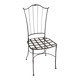 6 handcrafted wrought iron Provençal chairs