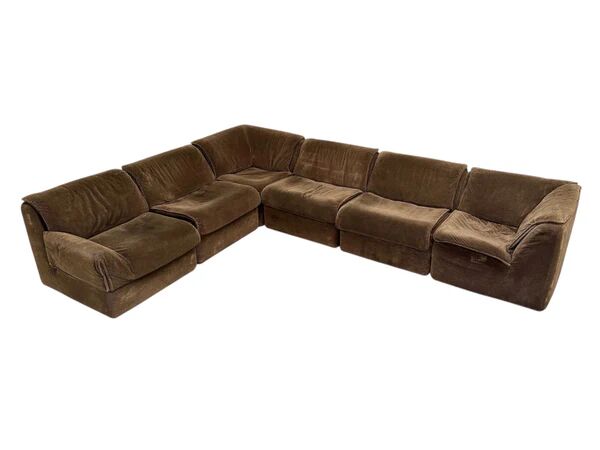 Modular upholstery element sofa by COR, 1970s