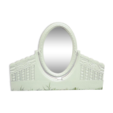 Miroir trumeau ancien gris