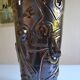 Vase sculpture from the artist residencies at the Ravel pottery workshop.