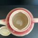 🍒 Magnificent Vintage Longwy Teapot - Cherry Decor - Handmade