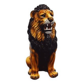 Statue Lion Céramique