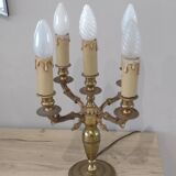 Bronze chandelier lamp