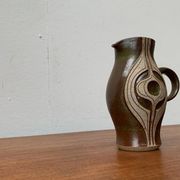 A studio pottery jug from the mid-century by Marianne Stark for Michael Andersen, Bornholm, 1960s.