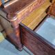 Large mahogany library from the Restoration period.
