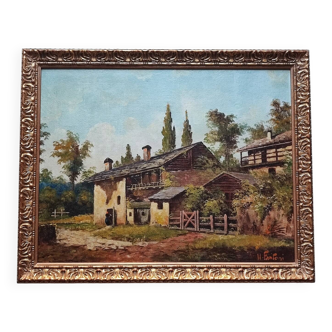 Tableau par H. Fantoni