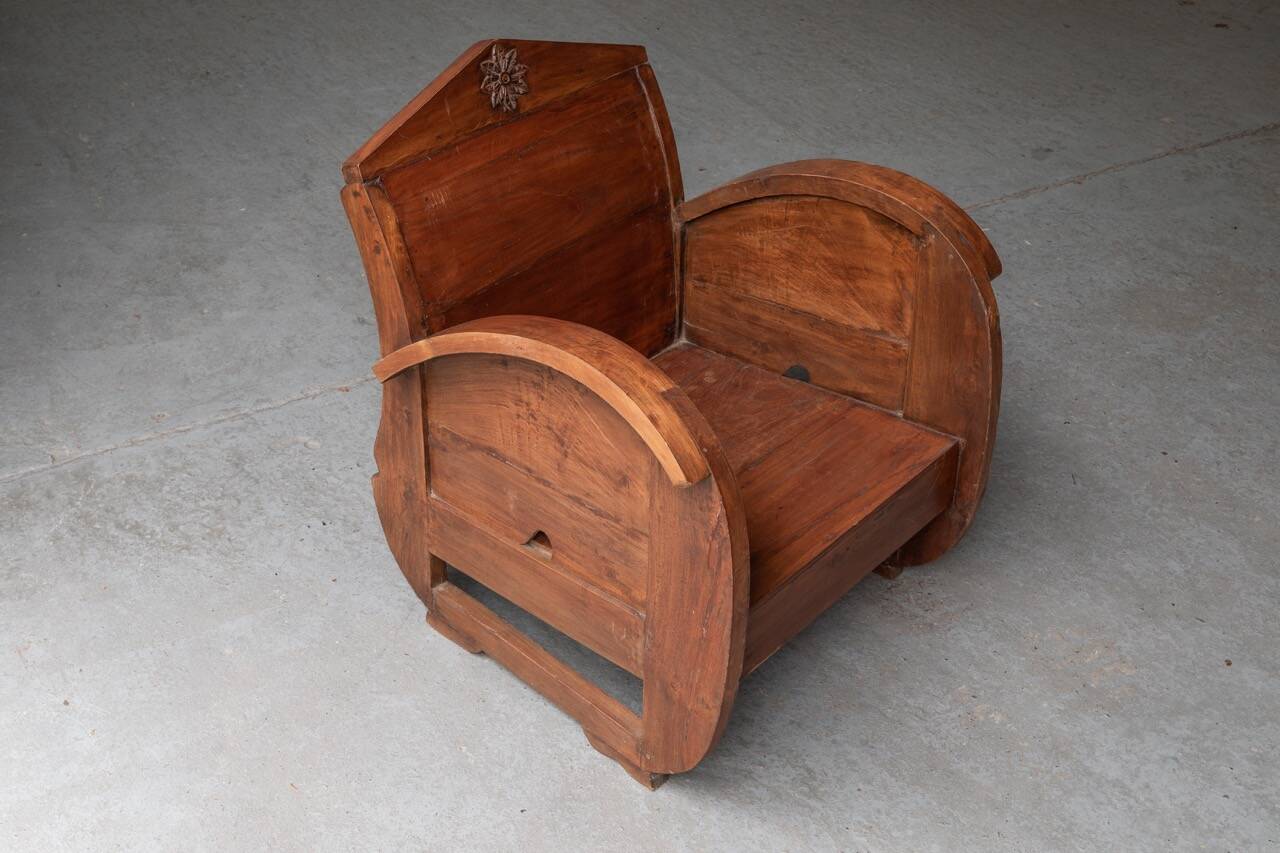 Fireside chairs, Italy, 1960's