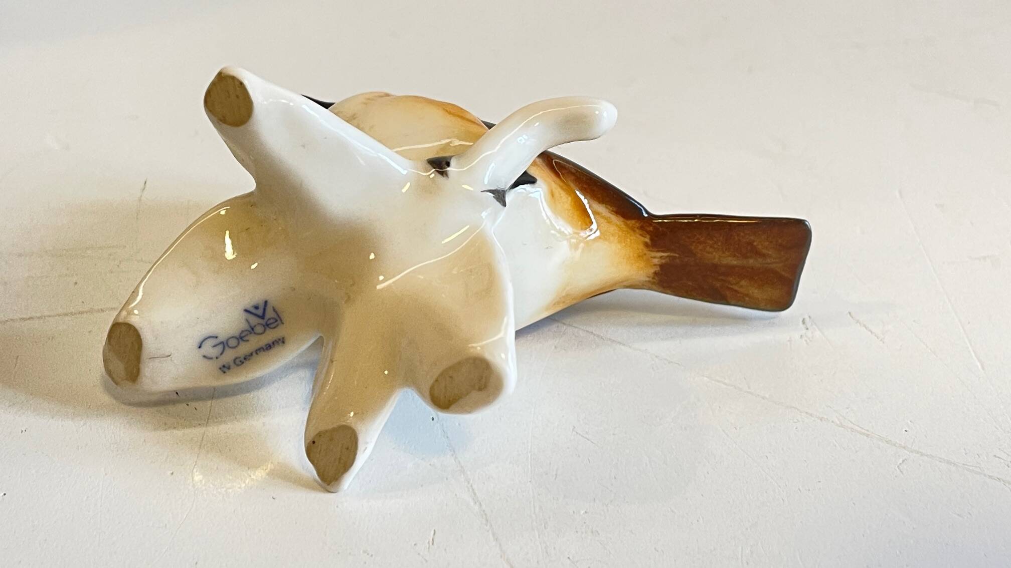 Small bird vintage german porcelain