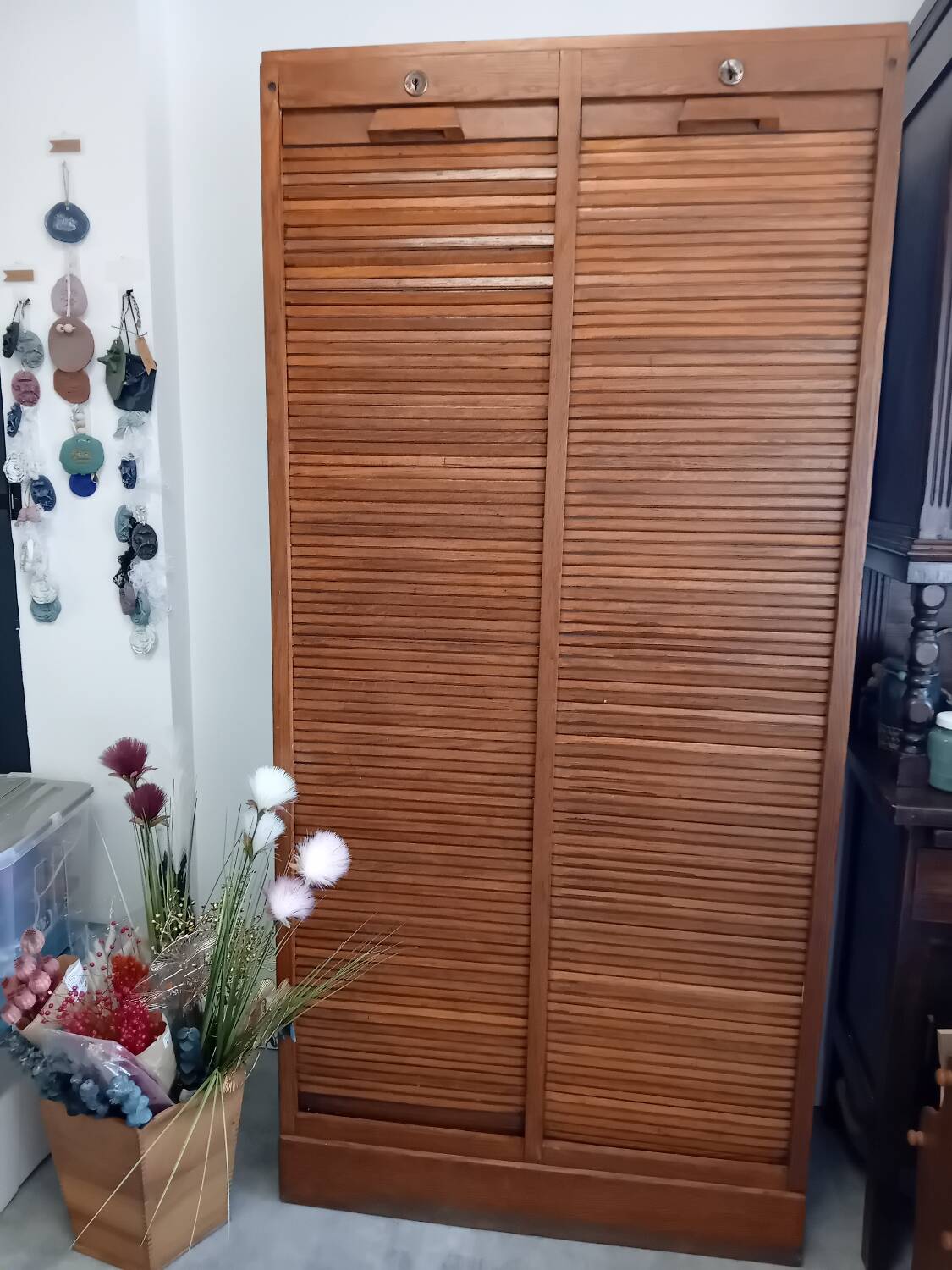 1950s large filing cabinet