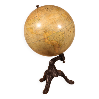 Terrestrial Globe by L. Windels - Brussels circa 1910