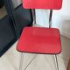 Vintage red Formica chair