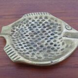 Brutalist Bronze Fish Ashtray, 1960s
