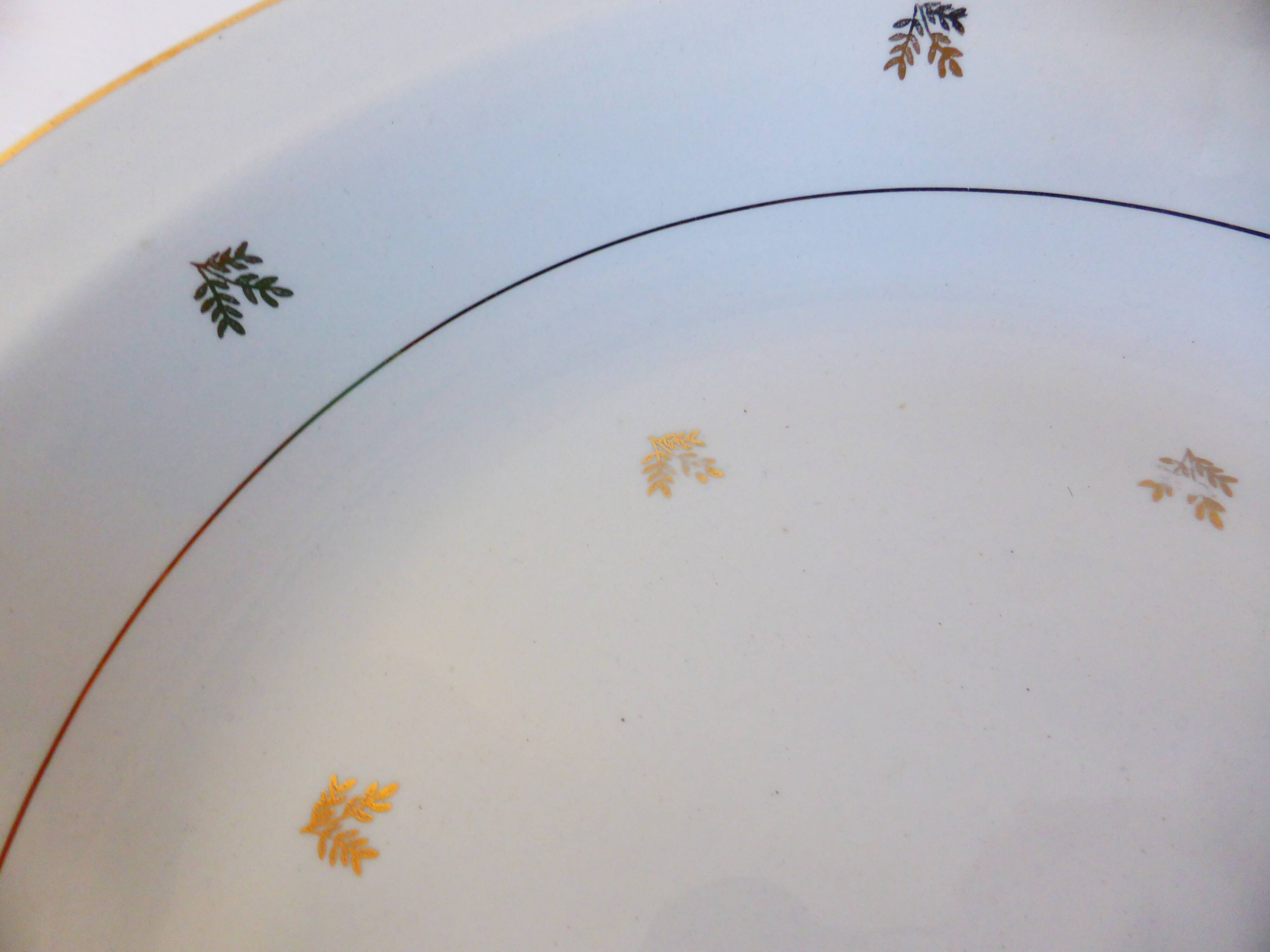 1 vintage round hollow dish from the Badonviller factory 2106105