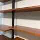 Wall Library or Floor/Ceiling in Light Walnut
