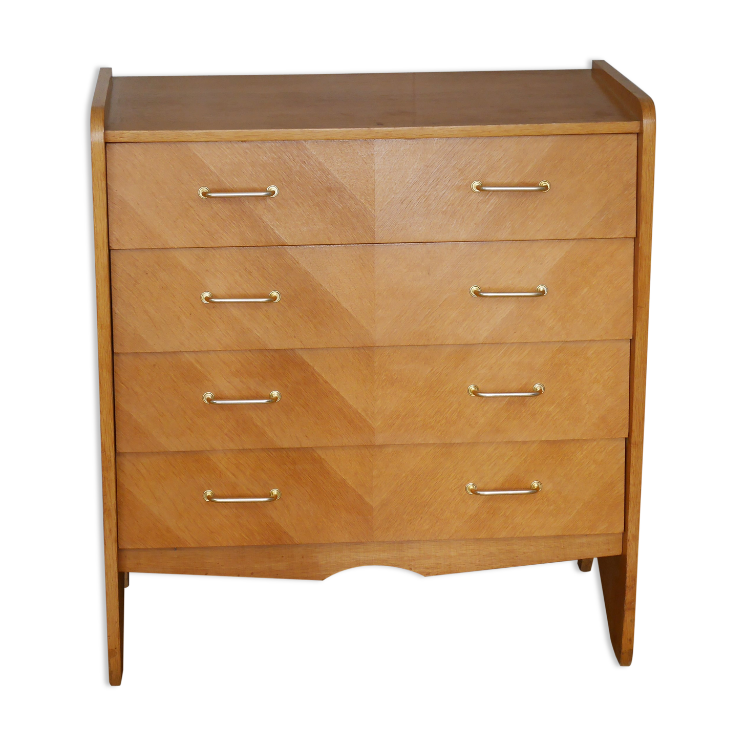 Oak Dresser 4 50s drawers