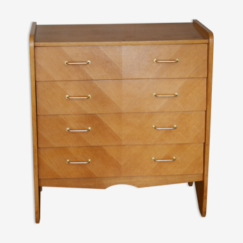 Oak Dresser 4 50s drawers