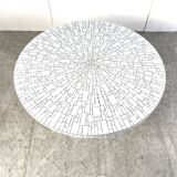 Vintage ceramic mosaic coffee table by Heins Lilienthal, 1960s