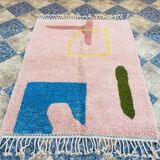 Handmade Beni Mrirt rug