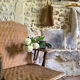 Chaise longue en rotin