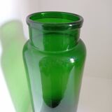 Blown glass medicine jar