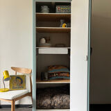 Armoire années 50 pieds compas