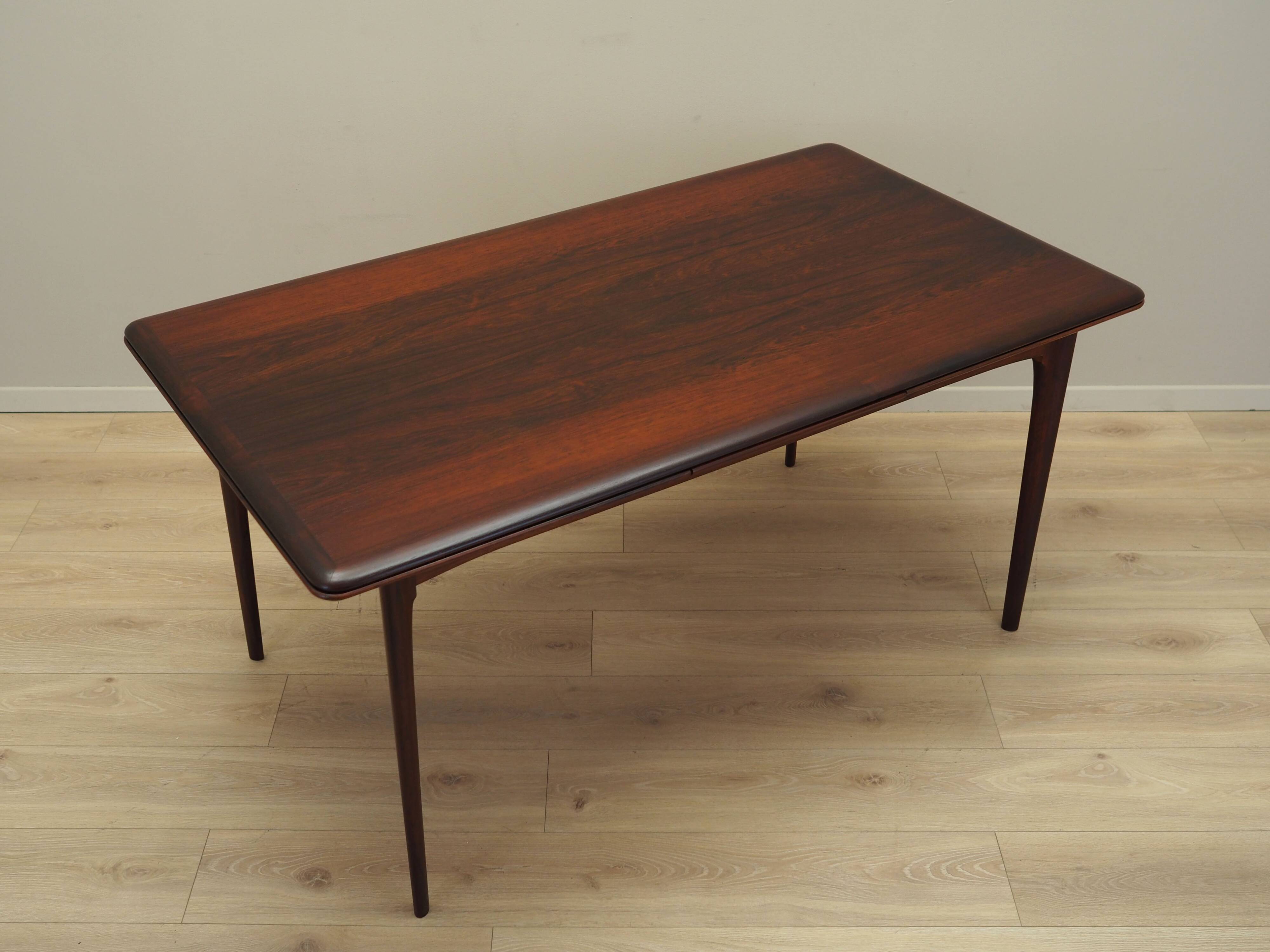 Rosewood table, Danish design, 1970s, production: Denmark