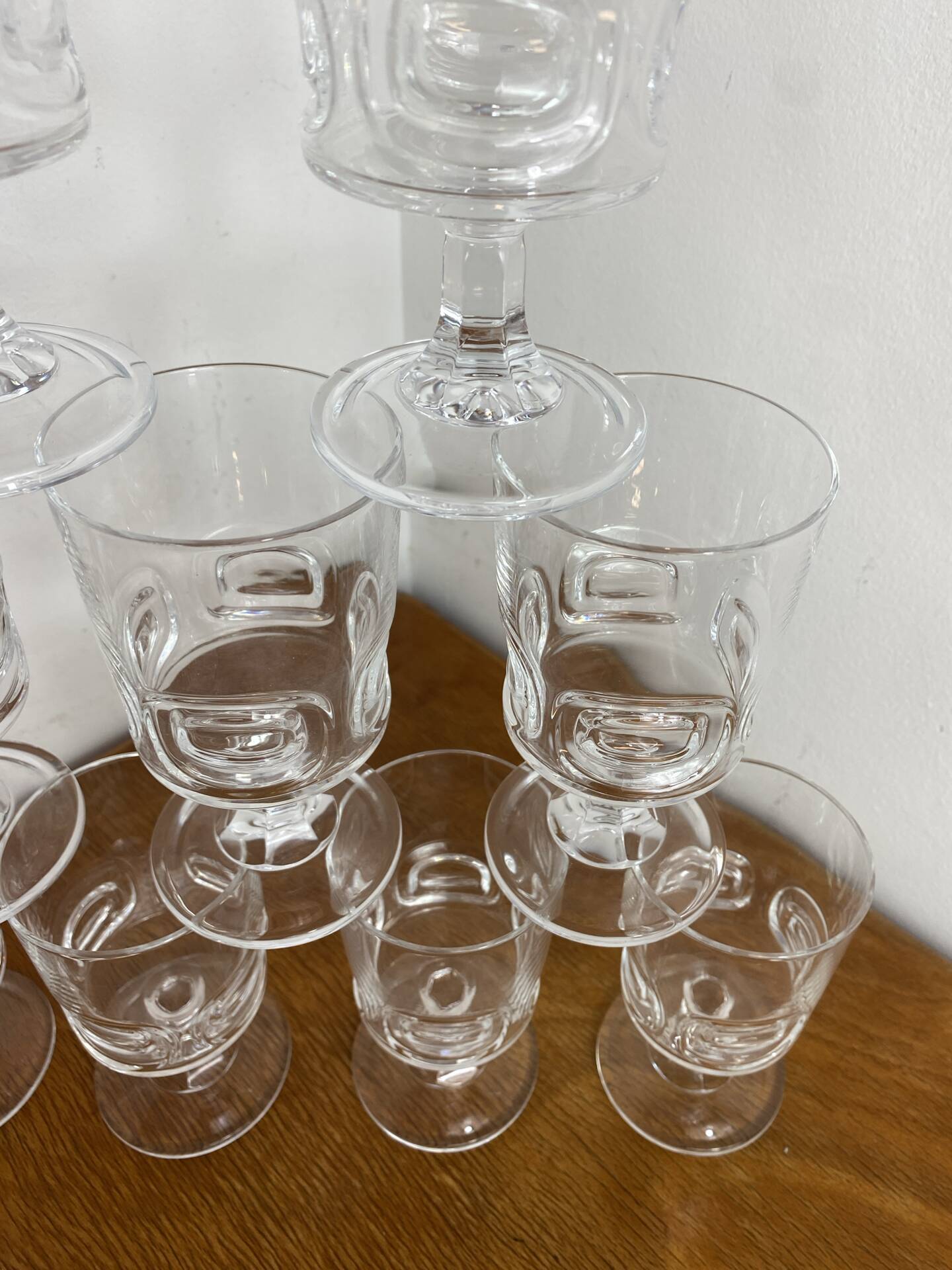 Verres graphique, Cristal D’Arques 