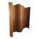Large French folding screen in pine, room divider, 1950s, attributed to Baumann.