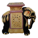 Éléphant en céramique des années 60