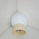 Plafonnier boule opaline vintage