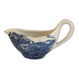 Gien porcelain gravy boat