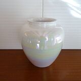 Iridescent earthenware vase, 1960