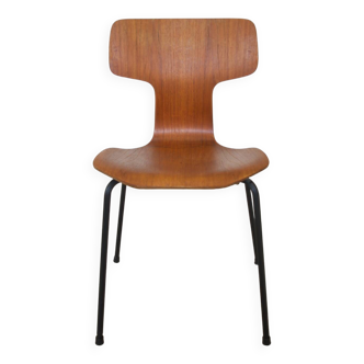 Model 3103 Hammer Hammer Chair by Arne Jacobsen for Fritz Hansen 1970s Selency
