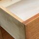 Vintage chest of drawers with compass feet 1960 H112
