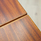 Mahogany table, Danish design, 70's, production: Denmark
