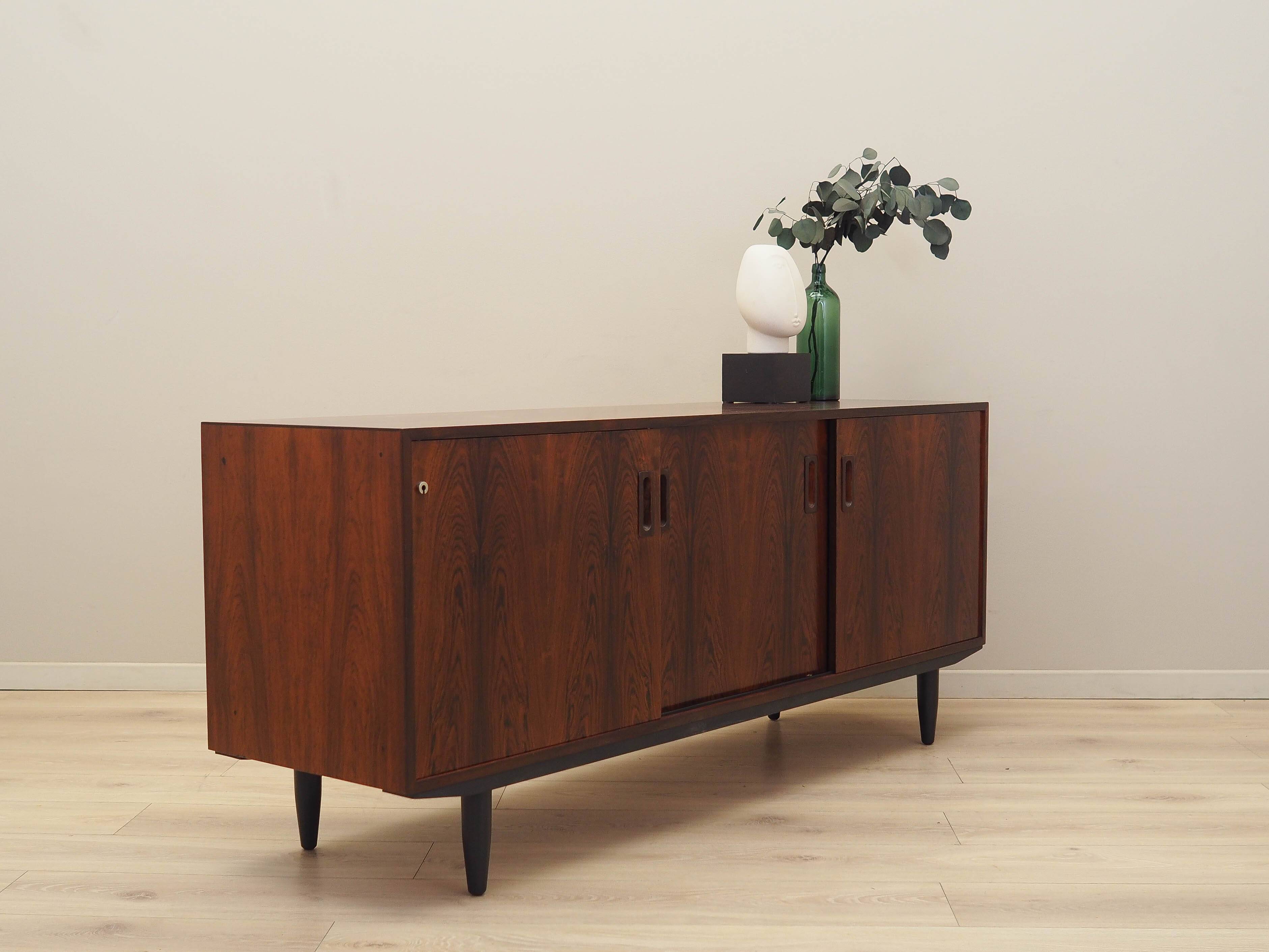 Rosewood dresser, Danish design, 1970s, production: Denmark