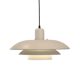 Vintage grey Danish design pendant hanging lamp