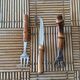 Bamboo cutlery set