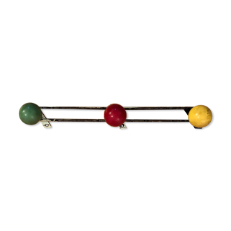 Vintage ball coat rack