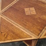 Vintage oak folding table