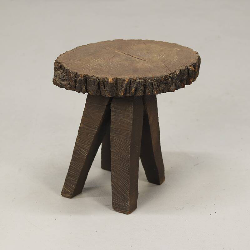 Old Wabi Sabi Primitive side table