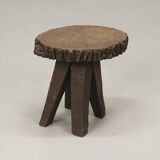 Old Wabi Sabi Primitive side table
