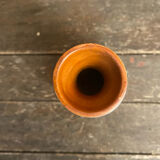 Old vase for sale white ceramic engraved rose vintage #d674